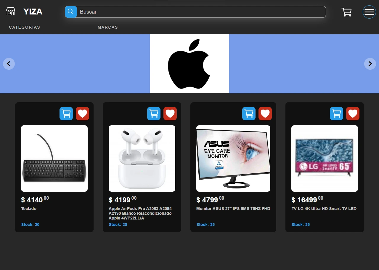 YIZA E-commerce
